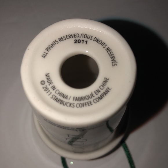 Starbucks Ornaments Lot-Starbucks Cups Ornaments 1971, 1992, 2011, 2011 Holiday - Picture 7 of 10